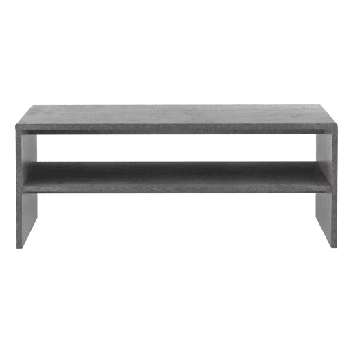 Mesinha Trier com prateleira de aglomerado 100 x 40 x 40 cm en.casa