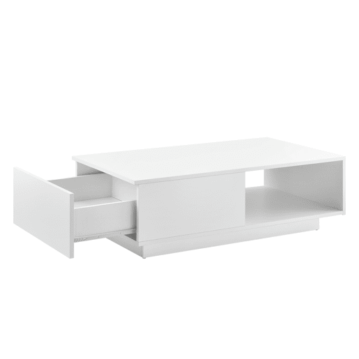Mesinha de aglomerado Biskra 95 x 55 x 31 cm - Branco en.casa
