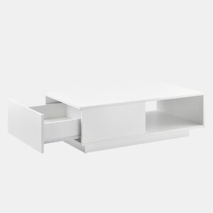 Mesinha de aglomerado Biskra 95 x 55 x 31 cm - Branco en.casa