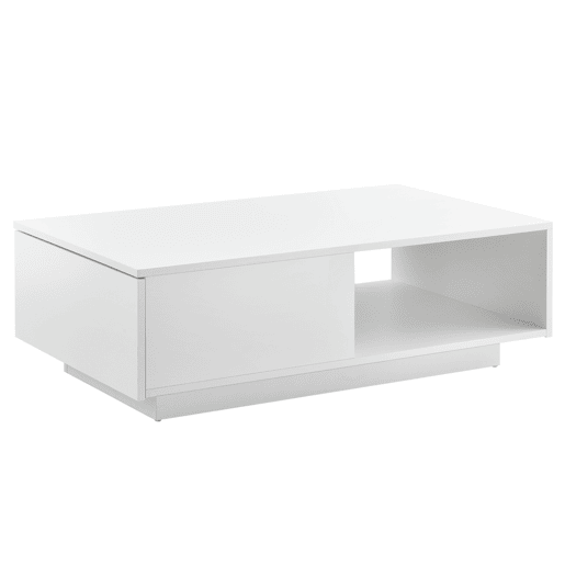 Mesinha de aglomerado Biskra 95 x 55 x 31 cm - Branco en.casa