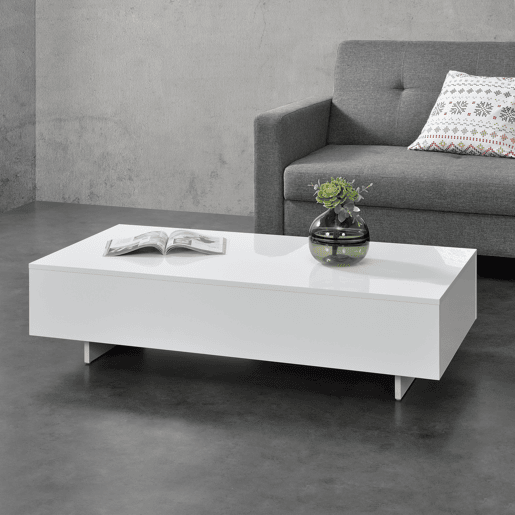Mesinha Chipboard Lärketorp 115 x 55 x 31 cm - Branco en.casa