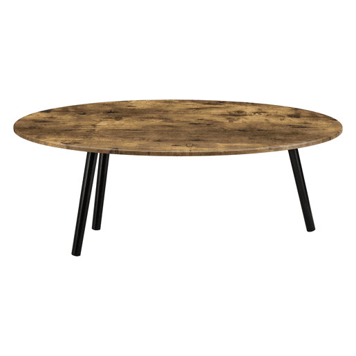 Mesinha Viborg 110 x 60 x 40 cm com 3 pernas efeito madeira en.casa