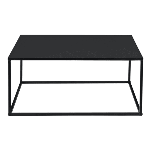 Mesinha de metal Lebus 38 x 85 x 85 cm - Preto en.casa Mesinha de metal Lebus 38 x 85 x 85 cm - Preto en.casa