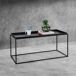 Mesa de centro Nyker metal Mesa de centro Nyker metal Negro