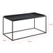 Mesa de centro Nyker metal Mesa de centro Nyker metal Negro