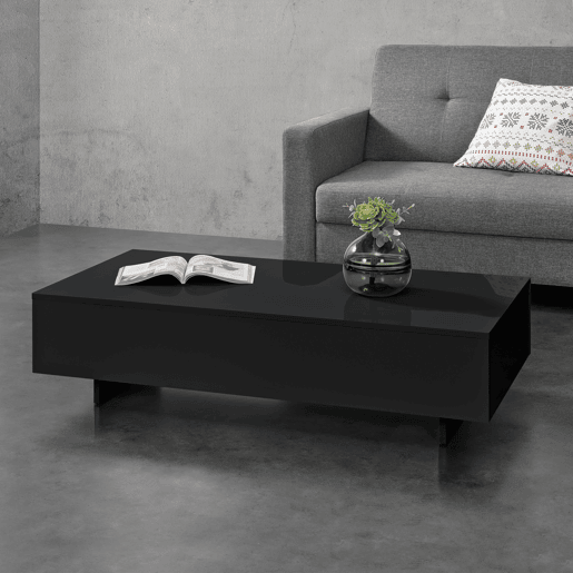 Mesinha Chipboard Lärketorp 115 x 55 x 31 cm - Preto en.casa