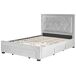 Beliani Cama con cajones Terciopelo LIEVIN 145x217 Beliani Cama con cajones Terciopelo LIEVIN 145x217 Beige