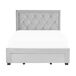 Beliani Cama con cajones Terciopelo LIEVIN 145x217 Beliani Cama con cajones Terciopelo LIEVIN 145x217 Beige