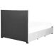 Beliani Cama con cajones Terciopelo LIEVIN 145x217 Beliani Cama con cajones Terciopelo LIEVIN 145x217 Beige
