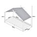 Cama para niños Brome en forma de casa con techo desmontable Cama para niños Brome en forma de casa con techo desmontable Natural