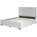 Beliani Cama con cajones Terciopelo LIEVIN 165x217 Beliani Cama con cajones Terciopelo LIEVIN 165x217 Beige