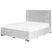 Beliani Cama con cajones Terciopelo LIEVIN 165x217 Beliani Cama con cajones Terciopelo LIEVIN 165x217 Beige