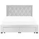Beliani Cama con cajones Terciopelo LIEVIN 165x217 Beliani Cama con cajones Terciopelo LIEVIN 165x217 Beige