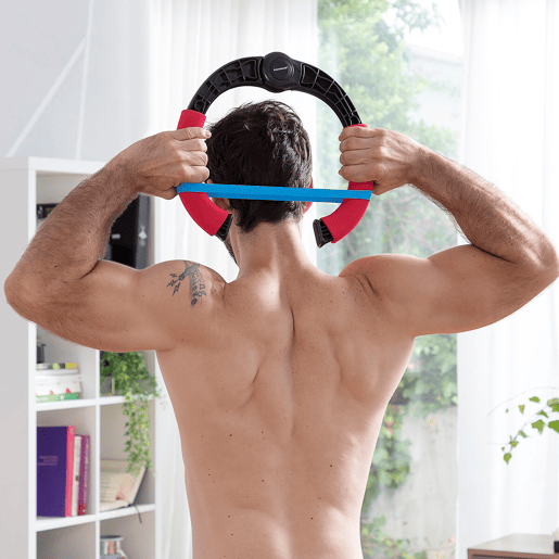 Exercitador de Braços Regulável com Resistência e Guia de Exercícios Forcearc InnovaGoods