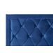 Beliani Cama con cajones Terciopelo LIEVIN 185x217 Beliani Cama con cajones Terciopelo LIEVIN 185x217 Azul Marino
