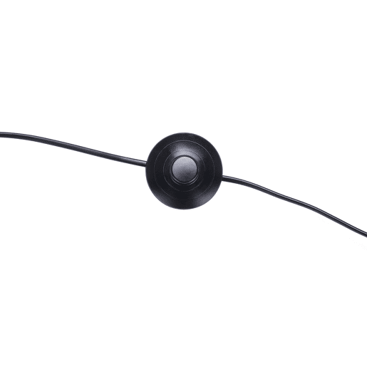 Candeeiro de pé BENUE Metal Preto