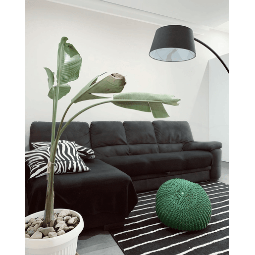 Candeeiro de pé BENUE Metal Preto