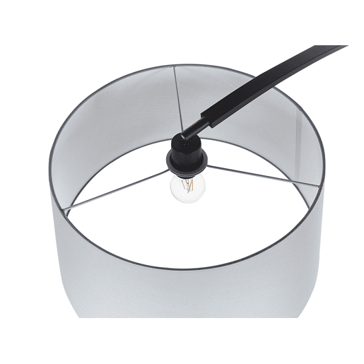 Candeeiro de pé BENUE Metal Cinzento Candeeiro de pé BENUE Metal Cinzento