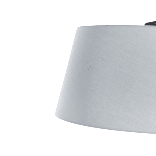 Candeeiro de pé BENUE Metal Cinzento Candeeiro de pé BENUE Metal Cinzento