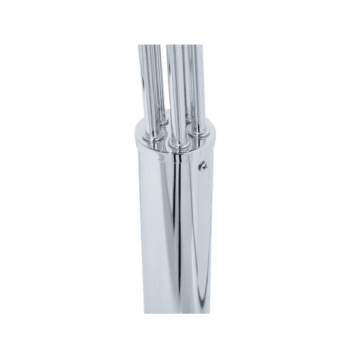Candeeiro de pé FLINDERS Ajustável Metal Prateado Candeeiro de pé FLINDERS Ajustável Metal Prateado