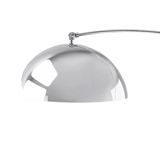 Candeeiro de pé KAMA Metal Prateado
