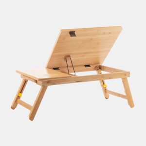 Mesa Auxiliar Dobrável de Bambu Lapwood InnovaGoods