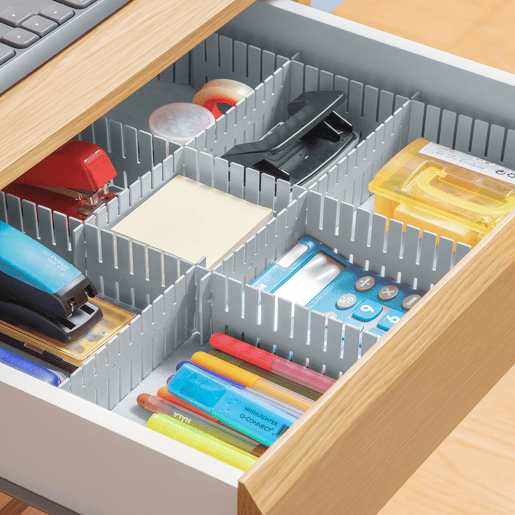 Organizador de Gavetas Ajustável Condor InnovaGoods 16 Unidades