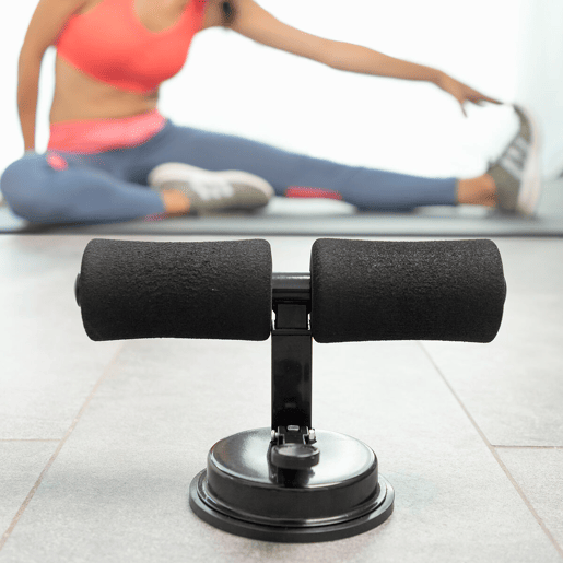 Barra de Fixação para Abdominais com Ventosa e Guia de Exercícios CoreUp InnovaGoods