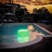 Asiento Hinchable con LED Multicolor y Mando a Distancia Asiento Hinchable con LED Multicolor y Mando a Distancia Transparente
