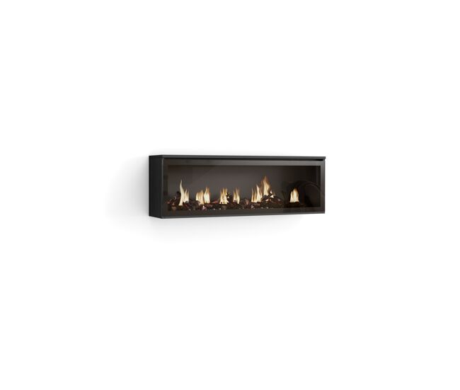 Chimenea eléctrica led empotrable sin calor 107x25x38cm salón - comedor chimenea eléctrica led