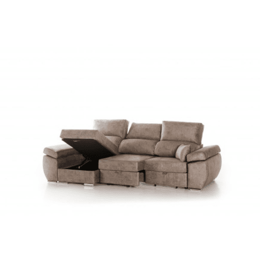 Chaiselongue reversível Indico, Vison esquerdo
