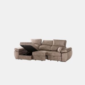 Chaiselongue reversível Indico, Vison esquerdo