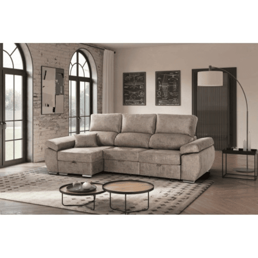 Chaiselongue reversível Indico, Vison esquerdo