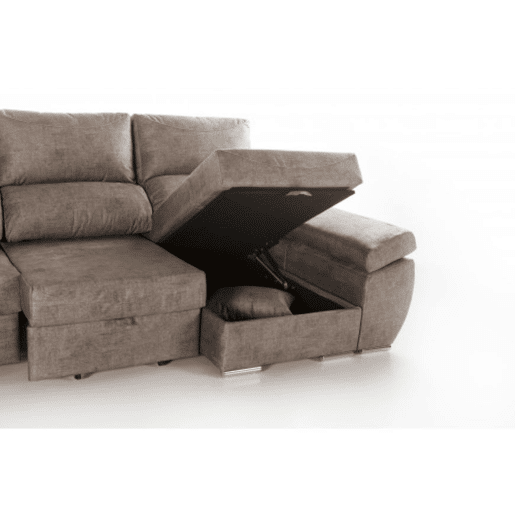 Chaiselongue reversível Indico, Vison esquerdo