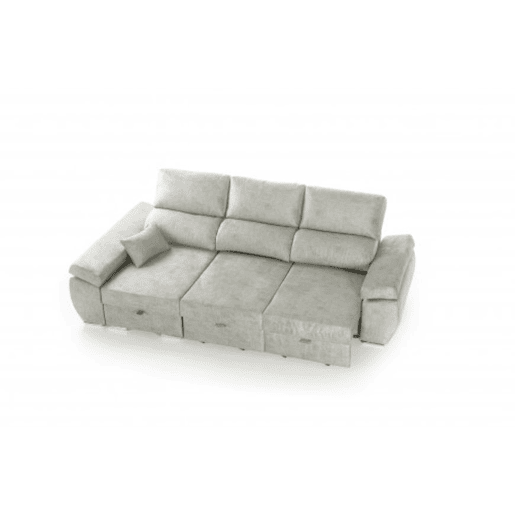 Chaiselongue reversÃvel Indico, Prata esquerdo Chaiselongue reversÃvel Indico, Prata esquerdo