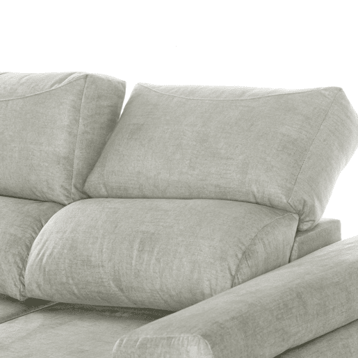 Chaiselongue reversÃvel Indico, Prata esquerdo Chaiselongue reversÃvel Indico, Prata esquerdo