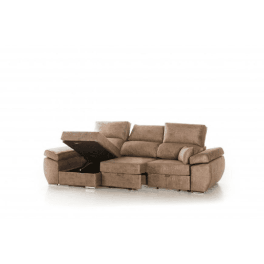 Chaiselongue reversÃvel Indico, Camel esquerdo Chaiselongue reversÃvel Indico, Camel esquerdo