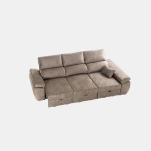 Chaise longue reversível Indico, Vison Direito