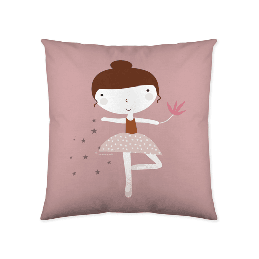 CAPA DE ALMOFADA VAZIA BAILARINA 40x40 CM
