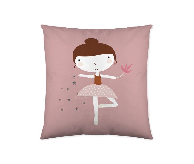 Funda de cojin vacio bailarina 40x40 cm