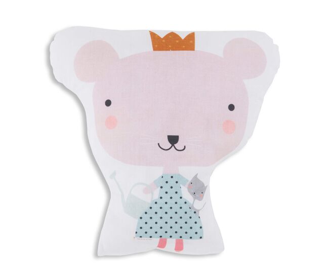 Cojin de forma con relleno princesa 40 cm diametro
