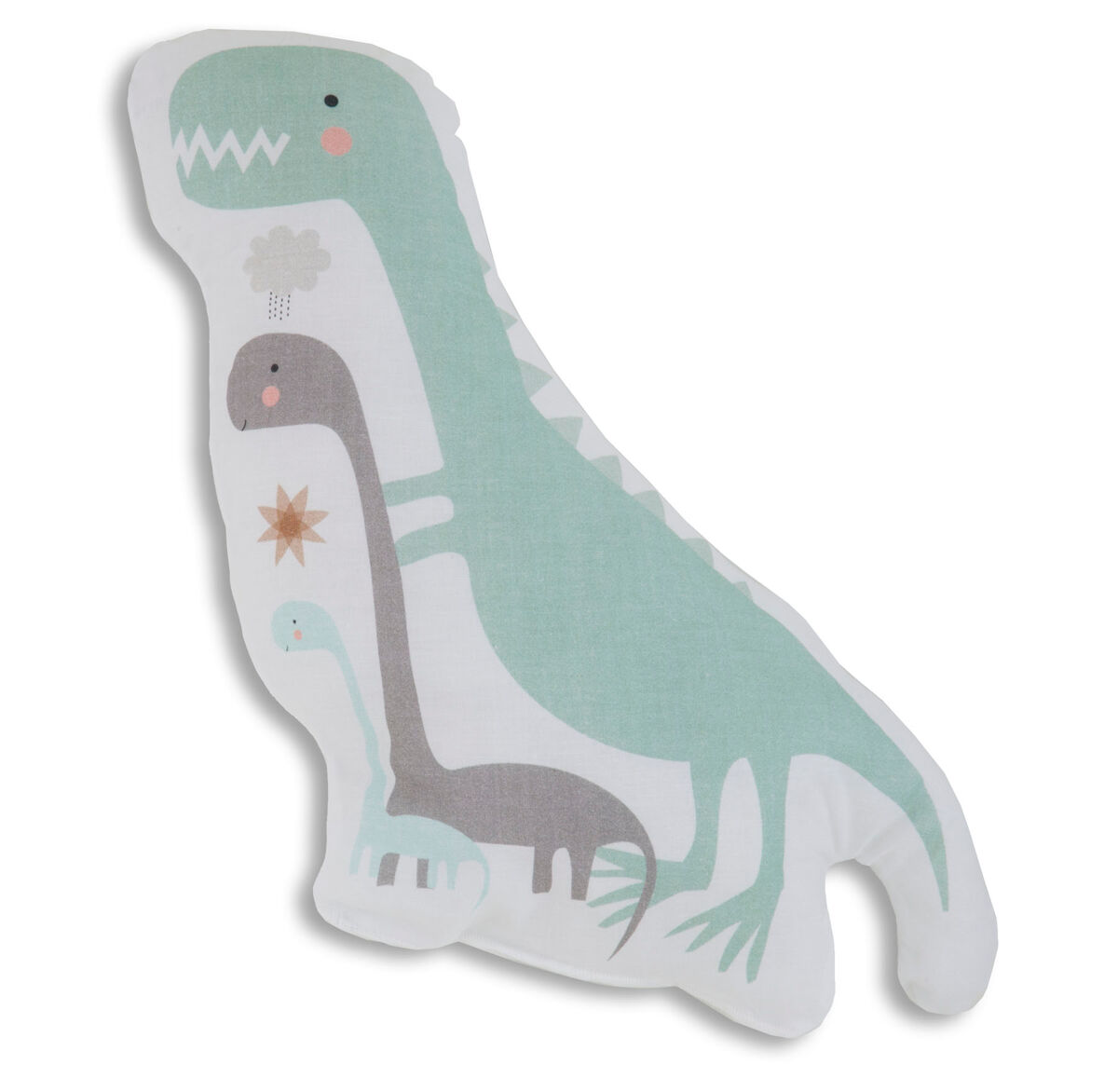 COJIN DE FORMA CON RELLENO DINOS