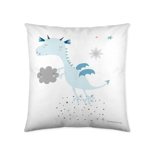 CAPA DE ALMOFADA VAZIA DRAGÃO MÁGICO 40x40 CM