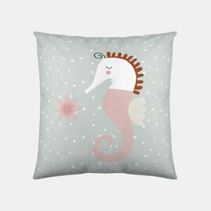CAPA DE ALMOFADA VAZIA CAVALO-MARINHO 40x40 CM