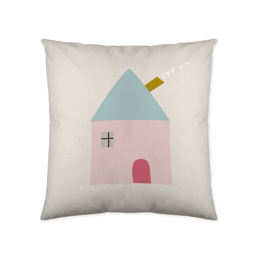 CAPA DE ALMOFADA VAZIA UNICÓRNIO BRANCO 40x40 CM