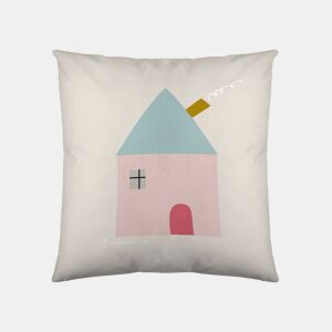 CAPA DE ALMOFADA VAZIA UNICÓRNIO BRANCO 40x40 CM