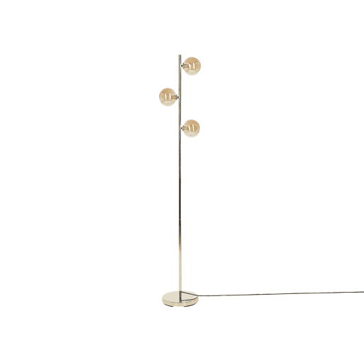 Candeeiro de pé RAMIS Metal Dourado