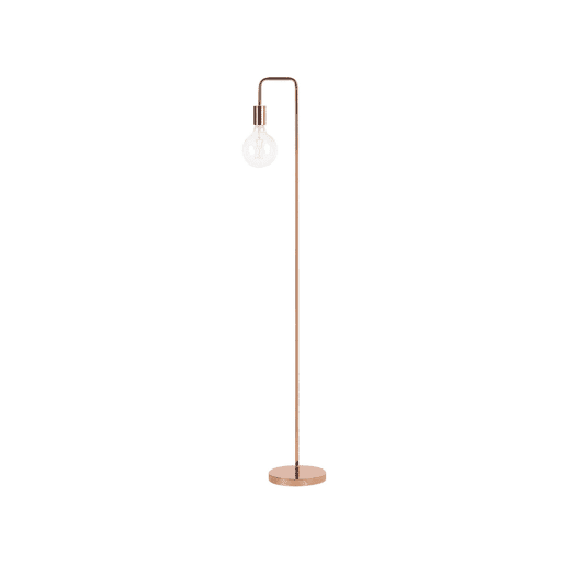 Candeeiro de pé SAVENA Metal Cobre