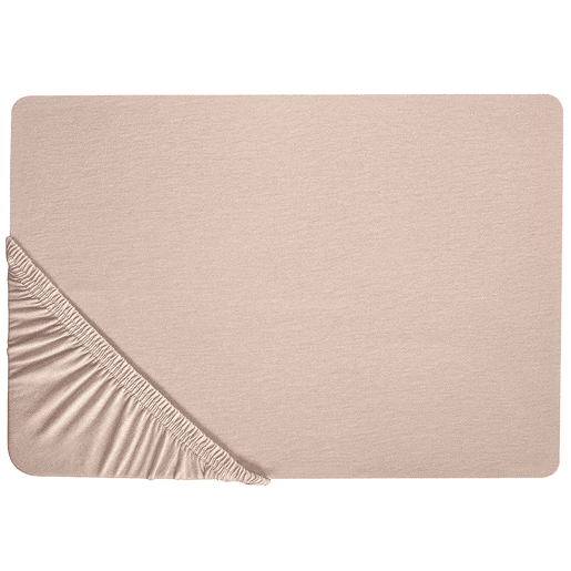 Lençol-capa HOFUF Algodão 180 x 200 cm Creme