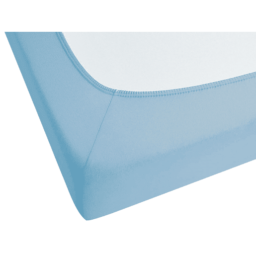 Lençol-capa HOFUF Algodão 180 x 200 cm Azul claro